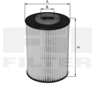 FIL FILTER mfe1572mb -  Топливный фильтр